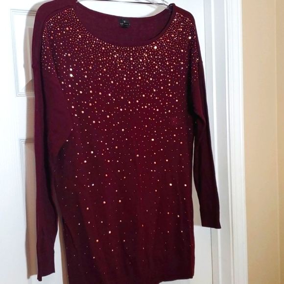 Worthington Ladies Sweater w/ Gold Accents - Picture 3 of 8